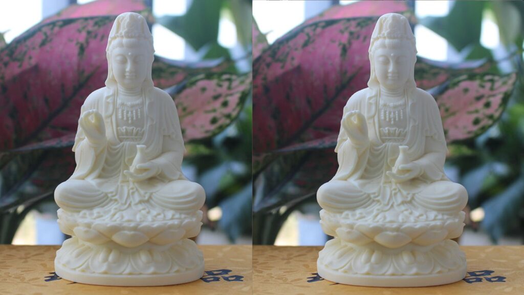 Tượng phật đá nhỏ