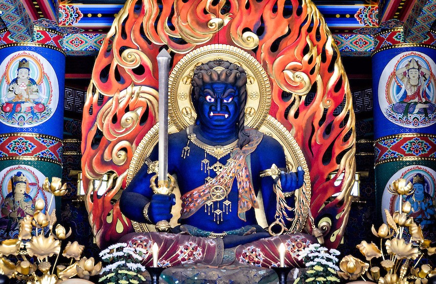 Hinh Bất Động MInh Vương bồ tát