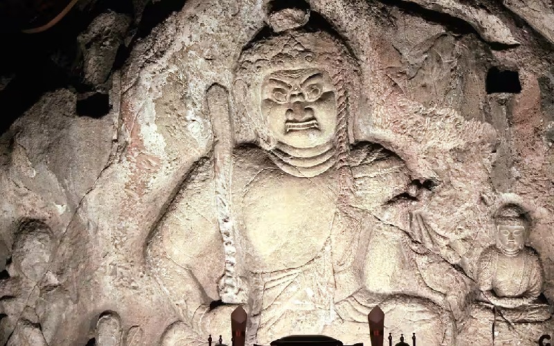 Tượng Bất Động MInh Vương bằng đá 3