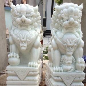 kỳ lân đá bệ cao