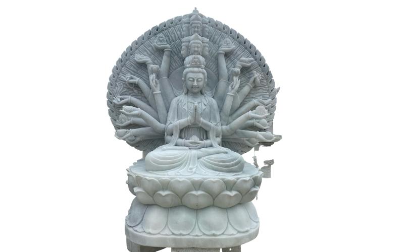 Tượng Phật Bà Quan Âm nghìn mắt nghìn tay bằng đá