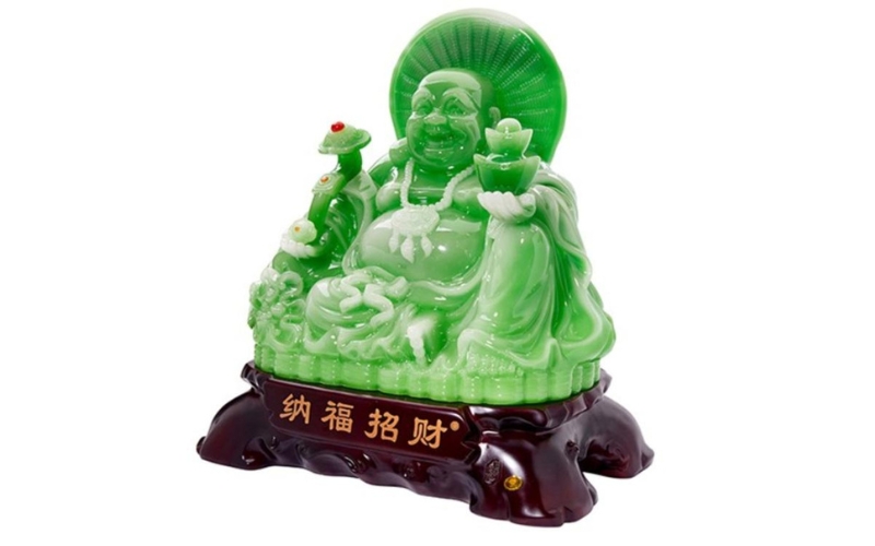 Tượng Phật Di Lặc bằng đá thạch anh, cẩm thạch