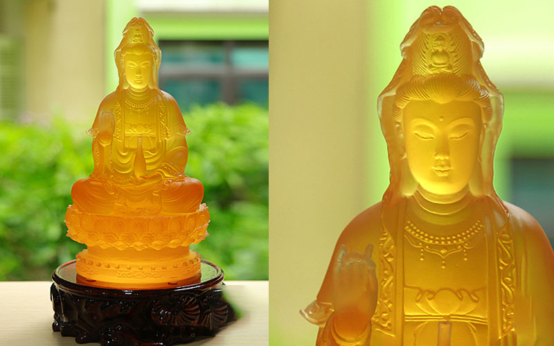 Tượng Phật lưu ly đẹp Quận Thanh Xuân Hà Nội