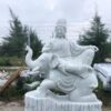 Tượng Phật Phổ Hiền Bồ Tát bằng đá thoải mái và bình dị