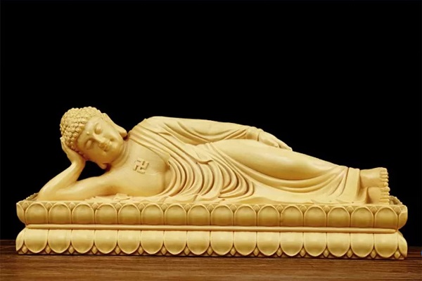 tượng phật thích ca mâu bi bằng đá dáng nằm